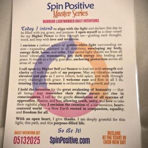 A picture of the Master Series Warrior Lightworker Daily Intention Set. Please listen to the recording found at Revolution Resources for a transcription of this set. Thank You.